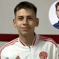 Placente fue muy optimista con Echeverri y otros 3 juveniles de River: \'Van a estar ahí arriba\'