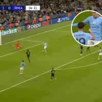 VIDEO | ¡Impresionante! Julián Álvarez liquidó al Real Madrid en la primera pelota que tocó