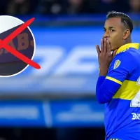 Villa, ausente en la práctica de Boca por una molestia en su rodilla