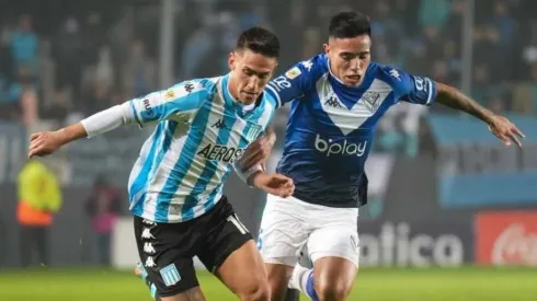 El partido entre Racing y Vélez fue suspendido.