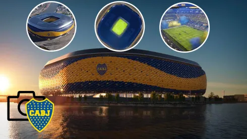 Las fotos de la Nueva Bombonera en la Isla Demarchi