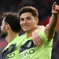 Los hinchas del Manchester City se rindieron ante los pies de Julián Álvarez: \'Es brillante\'