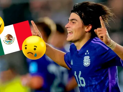 "Dios nos odia": la bronca de un mexicano tras el golazo de Luka Romero en el Mundial Sub 20