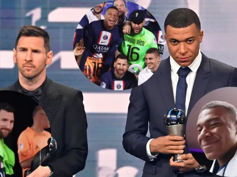 "7 Balones de Oro": el elogio de Mbappé a Messi en su último día en PSG