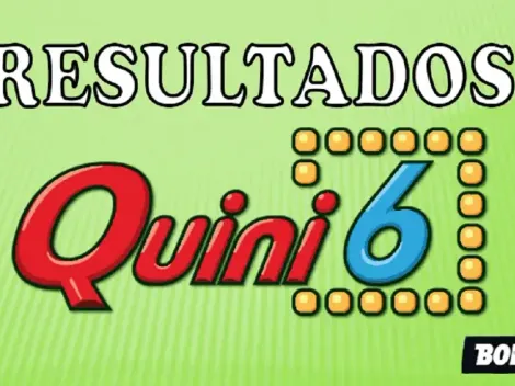 Resultados Quini 6, números ganadores domingo 4 de junio 2023