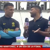 Previo a la final de la Champions, Agüero hizo un comentario que no le gustó nada a Lautaro Martínez