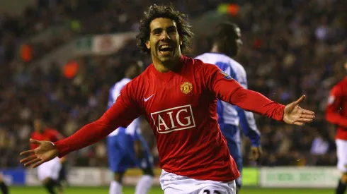 Carlos Tévez en Manchester United