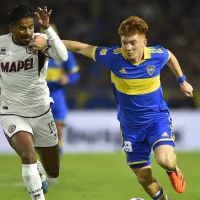 Con el empujón final: Boca encontró un polémico gol en el cierre y rescató un punto ante Lanús