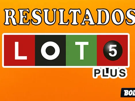 Resultados del Loto 5 Plus del sábado 17 de junio 2023