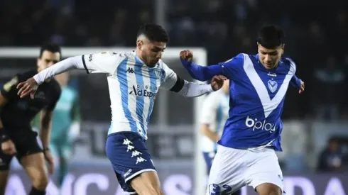 Racing volvió a ganar, pero con polémica: fue 2-1 ante Vélez