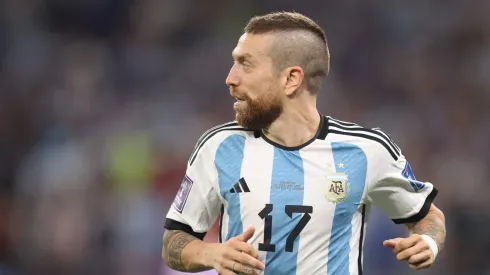 Papu Gómez durante el Mundial de Qatar.