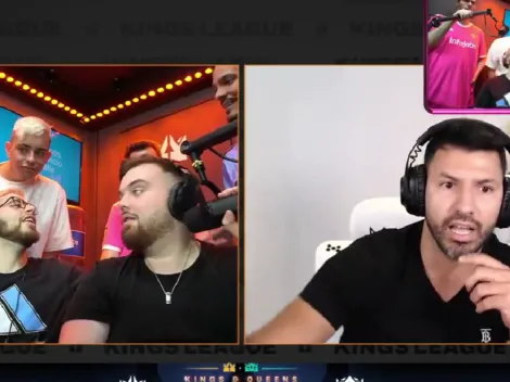 VIDEO | "Decímelo en la cara, la c* de tu madre": fuertísimo cruce del Kun Agüero con un reconocido influencer en vivo