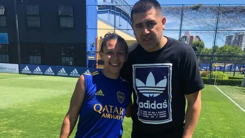 El gesto de Riquelme que nadie sabía con una jugadora de Boca y la Selección