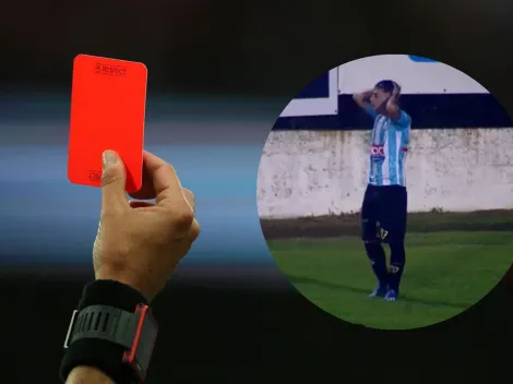 ¡Insólito! Un jugador del Ascenso fue expulsado por ORINAR dentro de la cancha