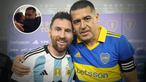 VIDEO | Sale a la luz el insólito diálogo entre Messi y Riquelme antes de la despedida del 10