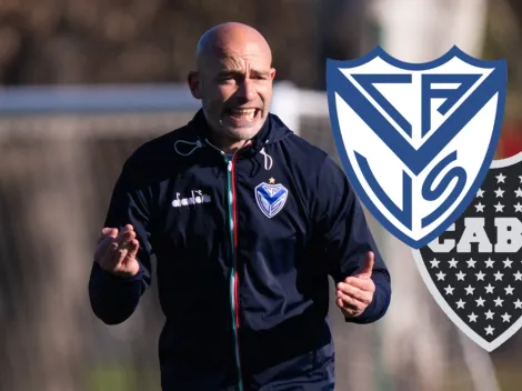 Desde Vélez, Méndez le bajó el pulgar a un refuerzo para Boca: "Se queda"