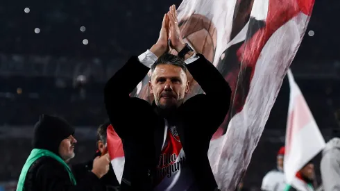 En la fiesta del River campeón, Demichelis realizó una mención muy especial: "Quiero agradecerles"