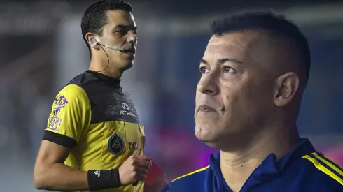 Almirón volvió a apuntar contra Rey Hilfer por el arbitraje ante Boca