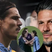 (VIDEO) Con cachetazo incluido: el tenso cruce entre Cavani y Demichelis en un Argentina – Uruguay