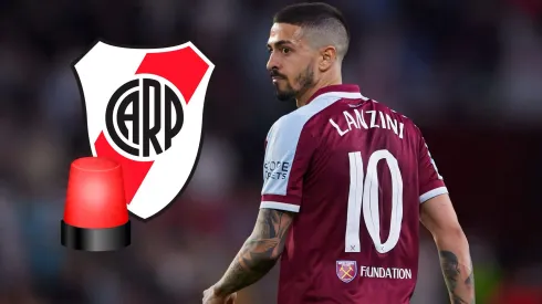 ¿Vuelve Lanzini? El inesperado gesto en pleno partido de River que ilusiona a los hinchas