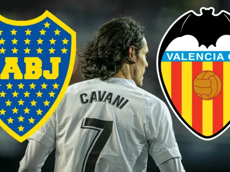El comunicado oficial de Valencia despidiendo a Cavani para que arribe a Boca