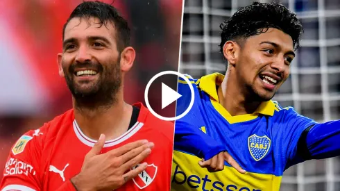 Independiente y Boca juegan un gran clásico.