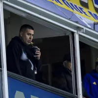 No solo Cavani: Riquelme se reunió con otras 4 figuras y los hinchas de Boca enloquecieron