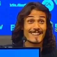 \'Lo respondí recién\': Cavani y su primer cruce con un periodista como jugador de Boca