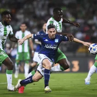 Racing estaba al borde de la eliminación, pero con dos penales le descontó a Atlético Nacional y sueña con la heróica