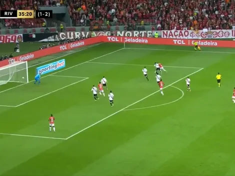 VIDEO | ¿No fue penal? La gran polémica que se dio en Inter – River e hizo enojar a Coudet