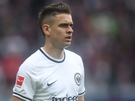 Atento, River: Rafael Santos Borré acordó su salida de Eintracht Frankfurt