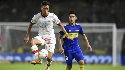 Santiago Hezze en acción.