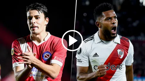 Argentinos vs. River por la Copa de la Liga.