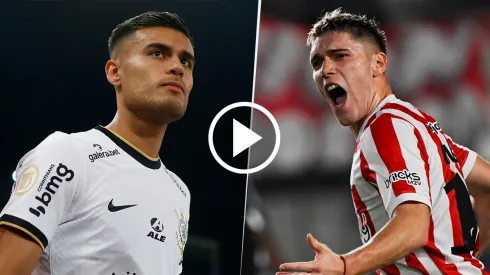 Corinthians vs. Estudiantes por la Copa Sudamericana.