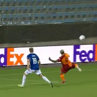 VIDEO  Icardi la agarró de aire y rompió el arco para un golazo infernal de Galatasaray