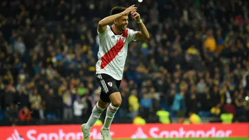 Pity Martínez durante su primera etapa en River.