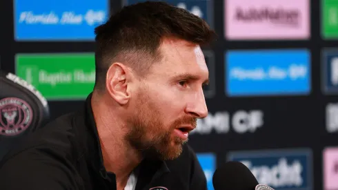 Messi será suplente cuando Inter Miami visite a New York Red Bulls
