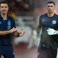 Sonríe Scaloni: Dibu Martínez es titular en Aston Villa antes de la fecha FIFA