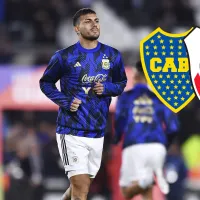 Paredes sorprendió a todo el mundo Boca cuando se cruzó con el escudo de River