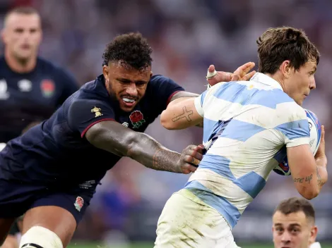 Los Pumas fueron barridos por Inglaterra en su debut en el Mundial
