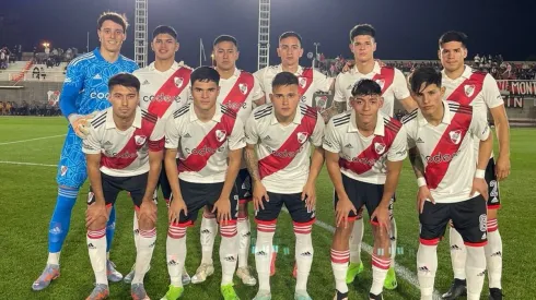 Tiago Serrago en la Reserva de River.