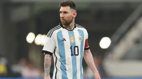 Lionel Messi en la Selección Argentina.
