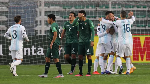 Argentina visita a Bolivia en La Paz.