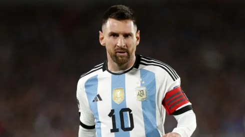 Lionel Messi en la Selección Argentina.