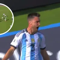 Tagliafico sorprendió en el área y convirtió su primer gol con la Selección en La Paz (VIDEO)