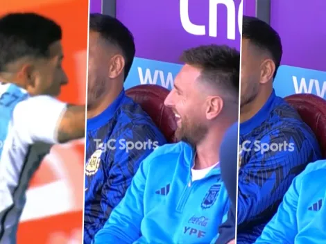 VIDEO | La reacción de Messi ante el golazo de Enzo Fernández