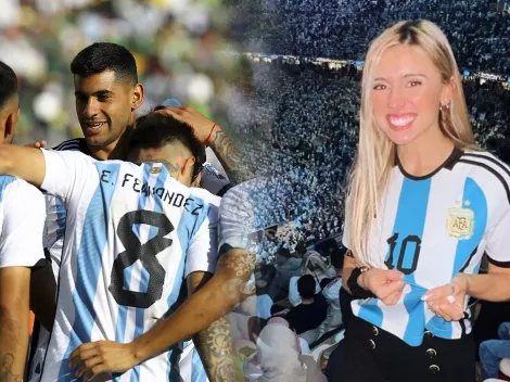 Morena Beltrán enloqueció con la actuación de la Selección Argentina en Bolivia