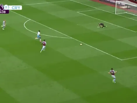 VIDEO | Dibu Martínez se resbaló, le convirtieron gol y estalló de furia en el Aston Villa