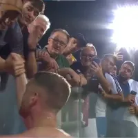 VIDEO El gesto de Beltrán con un hincha de River tras la victoria de Fiorentina