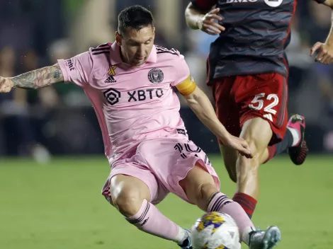 Inter Miami en alerta: Messi se fue reemplazado en el primer tiempo